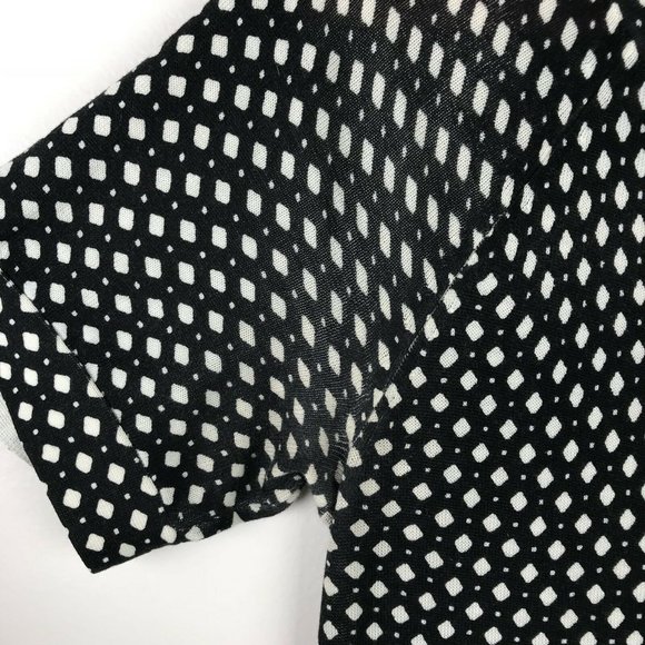 J.Crew Collection Deep Navy Dress Polka Dot Size Small - Picture 8 of 8